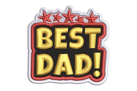 Best Dad with Stars: A Designer’s Review for Merch