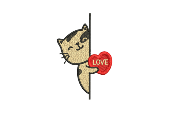 Cat with a Heart: A Seasonal Embroidery Review