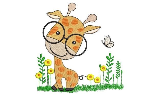 Giraffe Cub: A Seasonal Embroidery Review