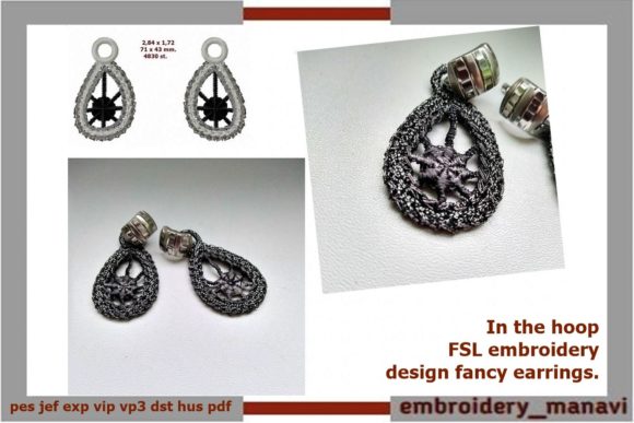 ITH FSL Fancy Earrings: A Designer’s Craft Fair Review