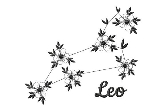 Review: Floral Constellation Zodiac Sign Leo