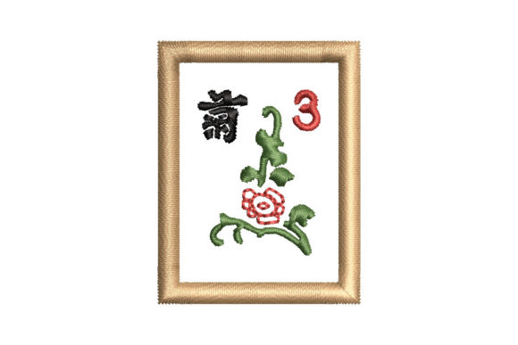 Review: Mahjong Flower Tile Chrysanthemum for Etsy