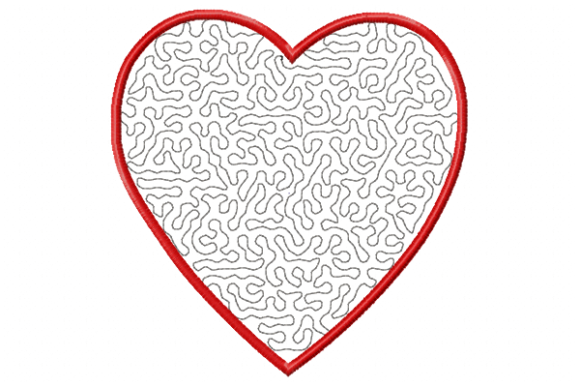 Review: Mug Rug Heart in the Hoop for Holiday Sales