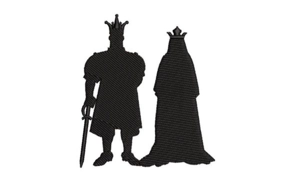 Review: Silhouette of a King and Queen Design