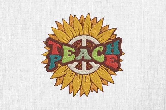 Review: Teach Peace Sunflower Design