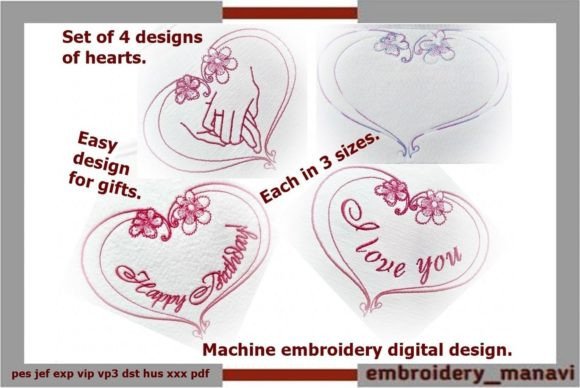 Reviewing Set of 4 Hearts for Boutique Sweatshirts