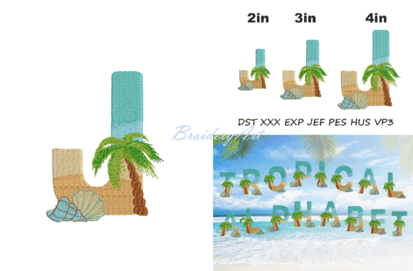 Tropical Font J: A Designer’s Review for Boutique Sweatshirts